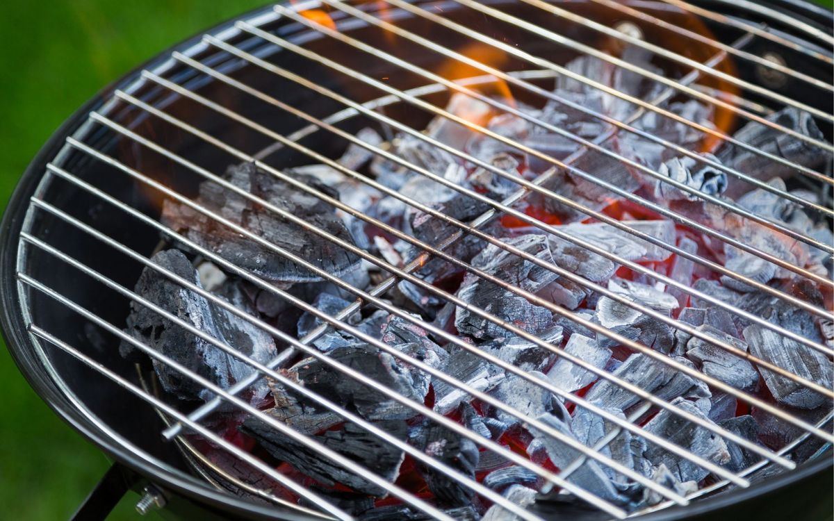 How to light a charcoal grill